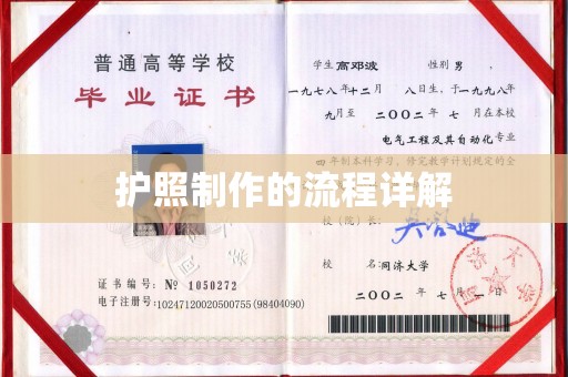 开远护照制作的流程详解