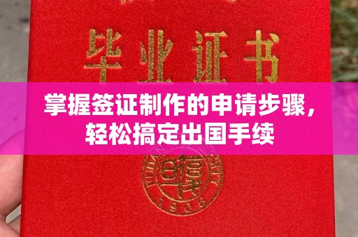开远掌握签证制作的申请步骤，轻松搞定出国手续