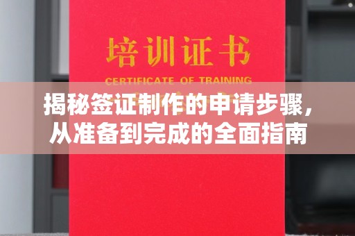 开远揭秘签证制作的申请步骤，从准备到完成的全面指南