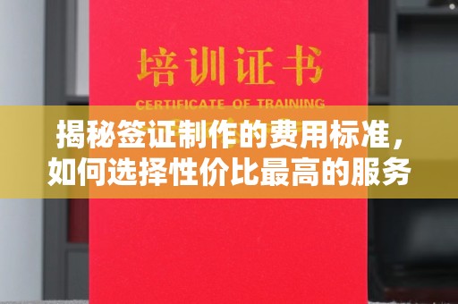 开远揭秘签证制作的费用标准，如何选择性价比最高的服务？