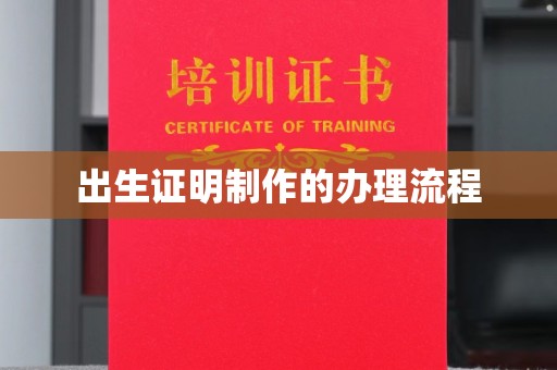 开远出生证明制作的办理流程