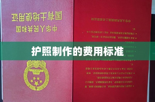 开远护照制作的费用标准