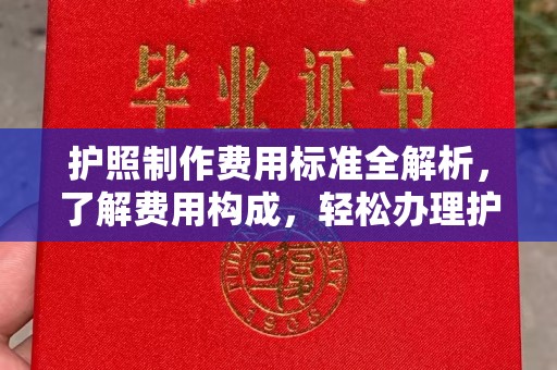 开远护照制作费用标准全解析，了解费用构成，轻松办理护照